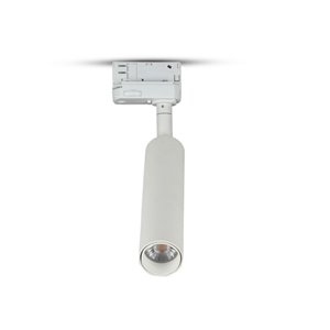 7W LED Tracklight Samsung Chip White Body 5000K