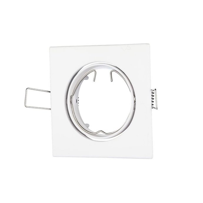 GU10 Fitting Square Movable White GU10 Fitting Square Movable White