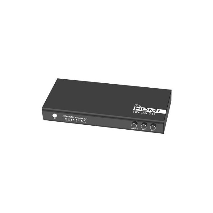 Switch 5x1 HDMI 2.0 18G 4k@30hz HDR, funzione AUTO ON/OFF