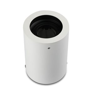 GU10 Fitting Surface Round White