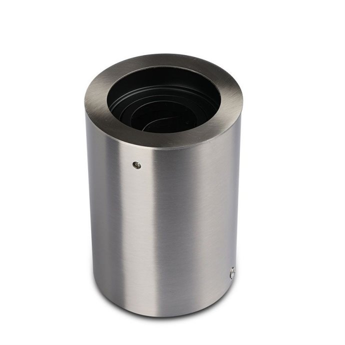 GU10 Fitting Surface Round Satin Nickle GU10 Fitting Surface Round Satin Nickle