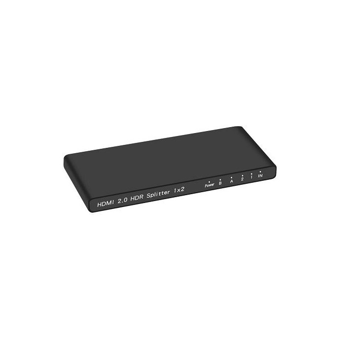 Splitter HDMI 1x2, 18G HDMI 2.0 4K2K@60Hz con Downscaling Splitter HDMI 1x2, 18G HDMI 2.0 4K2K@60Hz con Downscaling