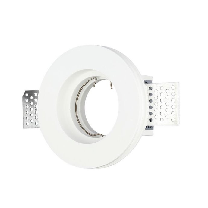 GU10 Fitting Round Gypsum White GU10 Fitting Round Gypsum White