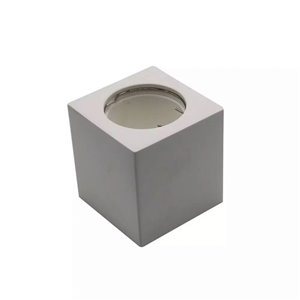 GU10 Fitting Square Gypsum White