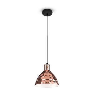 Rose Gold Pendant Light Holder D:300mm