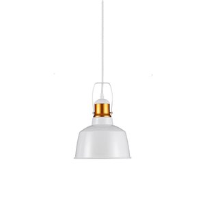 Vintage Pendant White