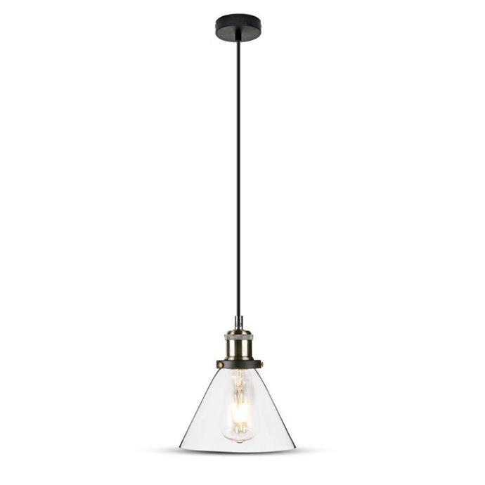 Vintage Glass Pendant Light Transparent D:180mm Vintage Glass Pendant Light Transparent D:180mm