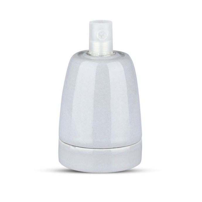 Porcelan Lamp Holder Fitting Grey Porcelan Lamp Holder Fitting Grey
