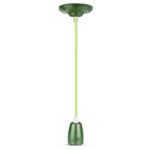 Porcelan Lamp Pendant Green