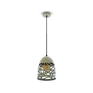 Pendant Light Matt Grey with Matt Grey