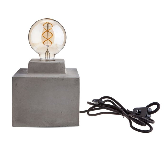 Concrete Table Lamp D:160mm Concrete Table Lamp D:160mm
