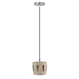 Pendant Light Concrete+Lampshade 200/200mm