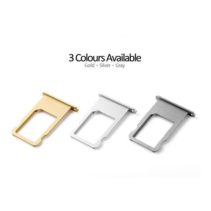 Basetta porta Sim Card per iPhone 6 Bianco Basetta porta Sim Card per iPhone 6 Bianco