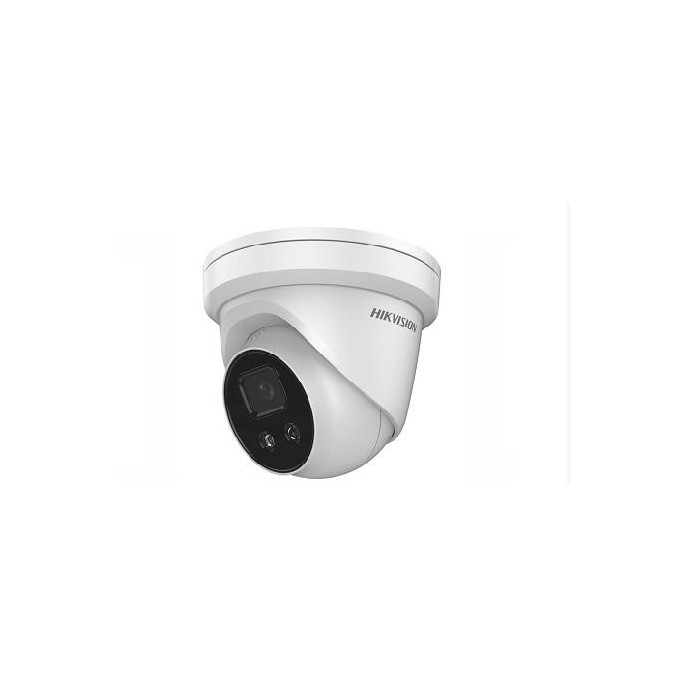 TURRET IP Hikvision 4MP, Ottica Fissa 2.8mm PoE, ACUSENSE TURRET IP Hikvision 4MP, Ottica Fissa 2.8mm PoE, ACUSENSE