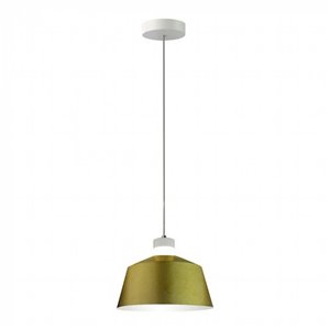 7W LED Pendant Light (Acrylic) Gold Lamp Shade 250*190mm 3000K