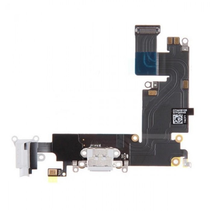 Connettore Carica + Jack Audio per iPhone 6 Plus Bianco Connettore Carica + Jack Audio per iPhone 6 Plus Bianco