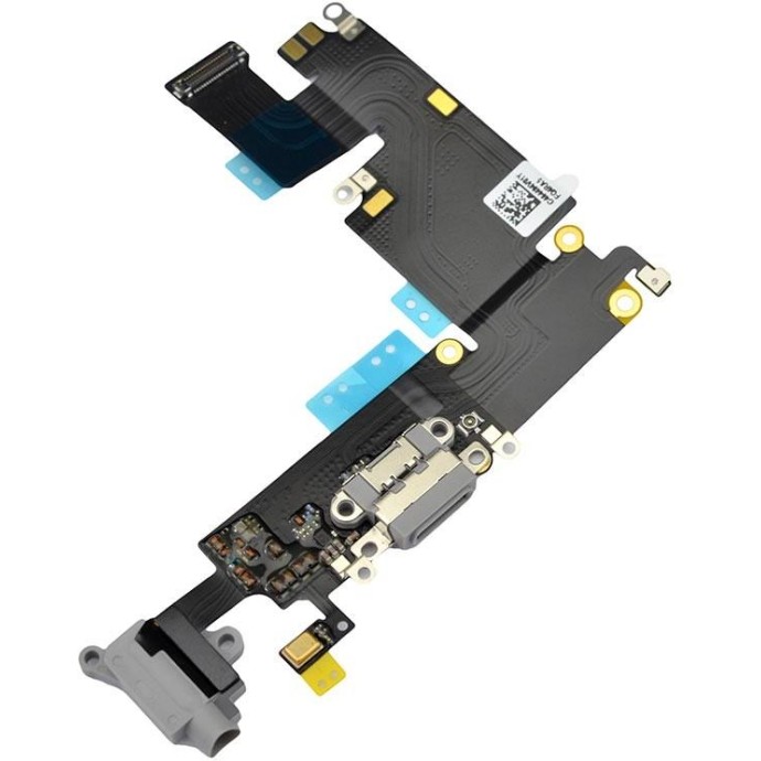 Connettore Carica + Jack Audio per iPhone 6 Plus Nero Connettore Carica + Jack Audio per iPhone 6 Plus Nero