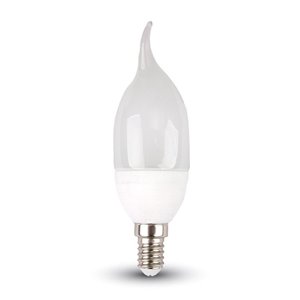 LED Bulb 4W E14 Candle Flame 4000K