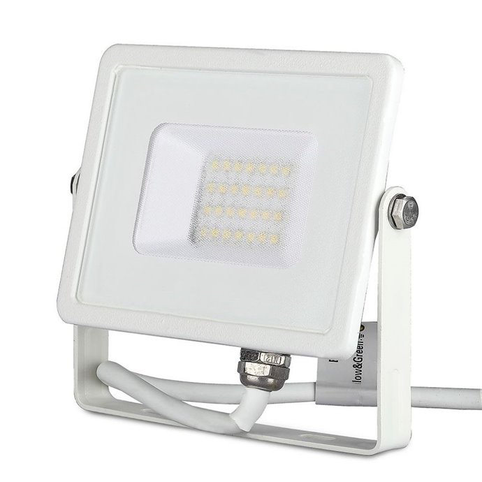 20W LED Floodlight SMD Samsung Chip White Body 6400K 20W LED Floodlight SMD Samsung Chip White Body 6400K