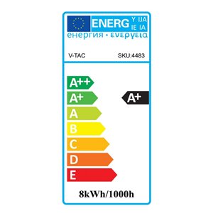 LED Bulb 8W Filament E27 A67 Frost Cover 2700K