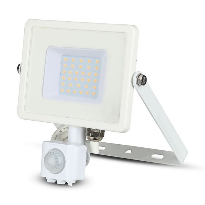 30W LED Sensor Floodlight Samsung Chip Cut Off Function White Body 3000K 30W LED Sensor Floodlight Samsung Chip Cut Off Function White Body 3000K