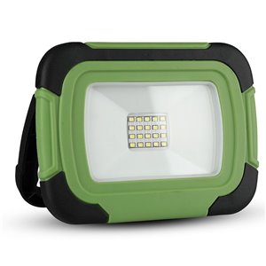 10W LED Floodlight Samsung Chip Rechargeable IP44 6400K