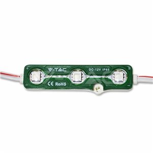 LED Module 3SMD Chips SMD5050 Green IP67