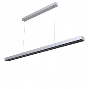 LED Linear Light Samsung Chip 60W Hanging Non Linkable White Body 4000K