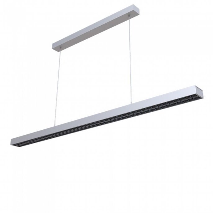 LED Linear Light Samsung Chip 60W Hanging Non Linkable White Body 4000K LED Linear Light Samsung Chip 60W Hanging Non Linkable White Body 4000K