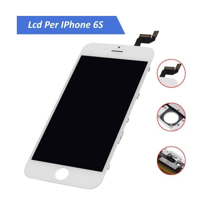 Display LCD LG AAA+ per iPhone 6S Bianco Display LCD LG AAA+ per iPhone 6S Bianco