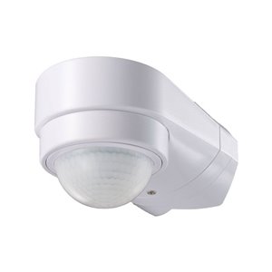 Infrared Motion Sensor White Body Adjustable For Corner