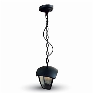 Ceiling Garden Lamp IP44 Black