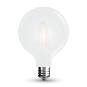 LED Bulb 7W Filament E27 G95 Frost Cover 6400K