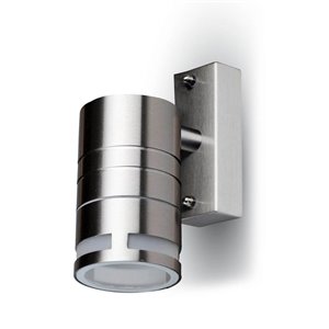 Wall Glass Fitting GU10 Steel Body 1 Way IP44
