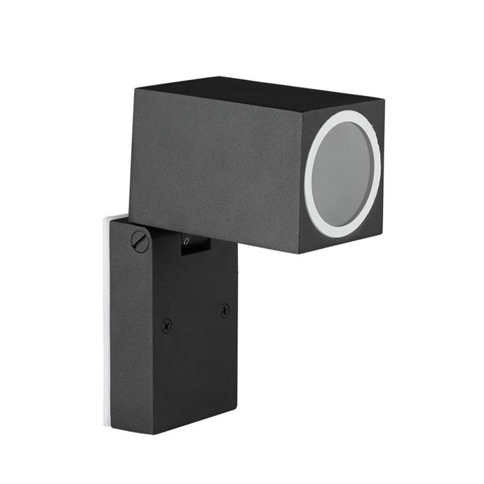 Wall Fitting GU10 Adjustable Head Aluminum 1 Way IP44 Wall Fitting GU10 Adjustable Head Aluminum 1 Way IP44