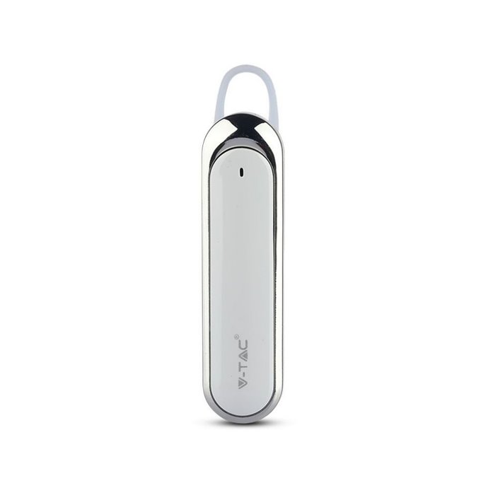 Headset Bluetooth 170mAh White Headset Bluetooth 170mAh White