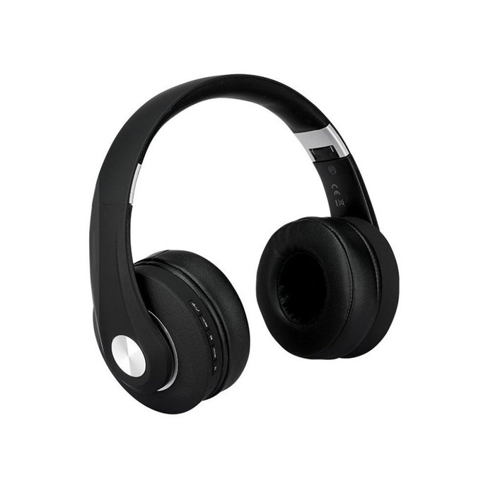 Bluetooth Wireless Headphone with Adjustable Head 500mAh Black W/Bag Bluetooth Wireless Headphone with Adjustable Head 500mAh Black W/Bag