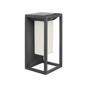 2W LED Solar Wall Light Samsung Chip Grey Body 3000K