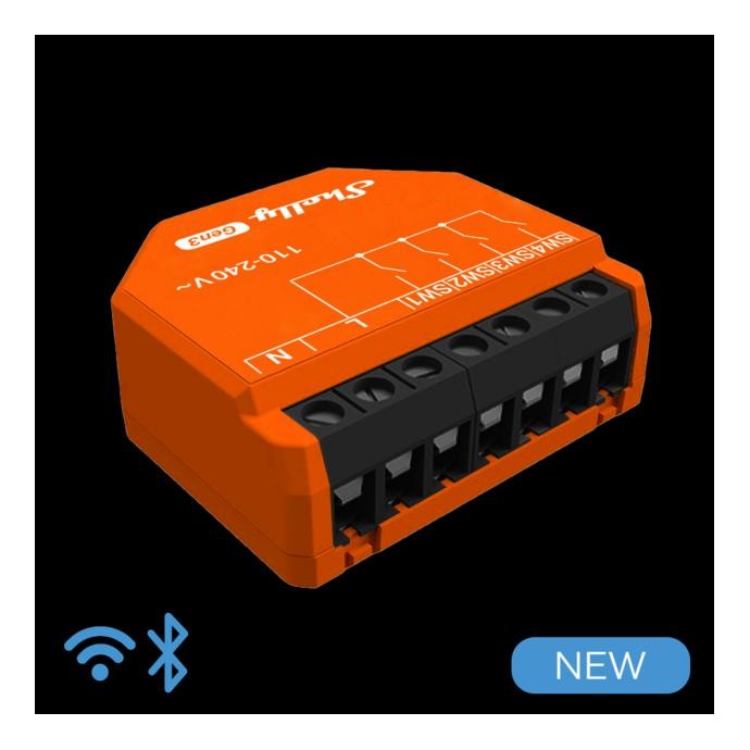 Shelly I4 Gen 3 - Smart Control 4 input AC WiFi/BT Shelly I4 Gen 3 - Smart Control 4 input AC WiFi/BT