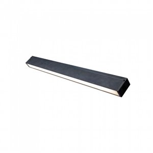 30W LED Magnetic SMD Linear Light Black IP20 24V 3000K
