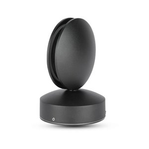 7W LED Wall Light Black Body 3000K IP65