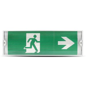 3W Emergency Exit Light 12 Hours Charging 6400K IP65 1200 mAh