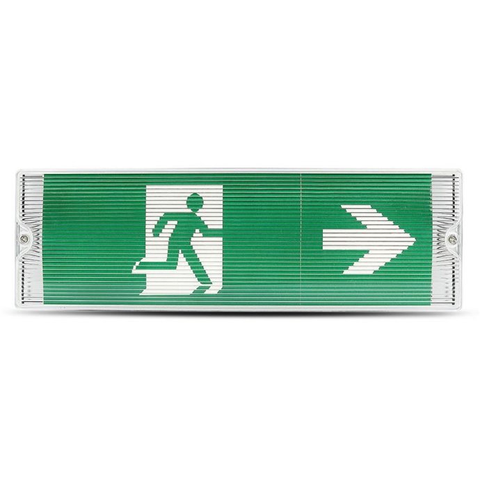 3W Emergency Exit Light 12 Hours Charging 6400K IP65 1200 mAh 3W Emergency Exit Light 12 Hours Charging 6400K IP65 1200 mAh