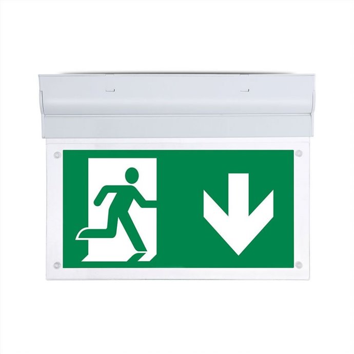 2W LED Wall Surface Emergency Exit Light 6000K 2W LED Wall Surface Emergency Exit Light 6000K