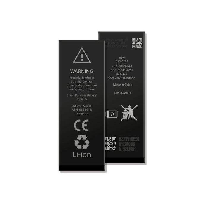 Batteria per iPhone 5S, 1560mAh Batteria per iPhone 5S, 1560mAh