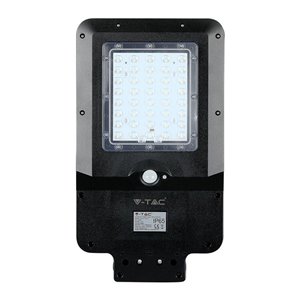 15W LED Solar Street Light Black Cover 6000K