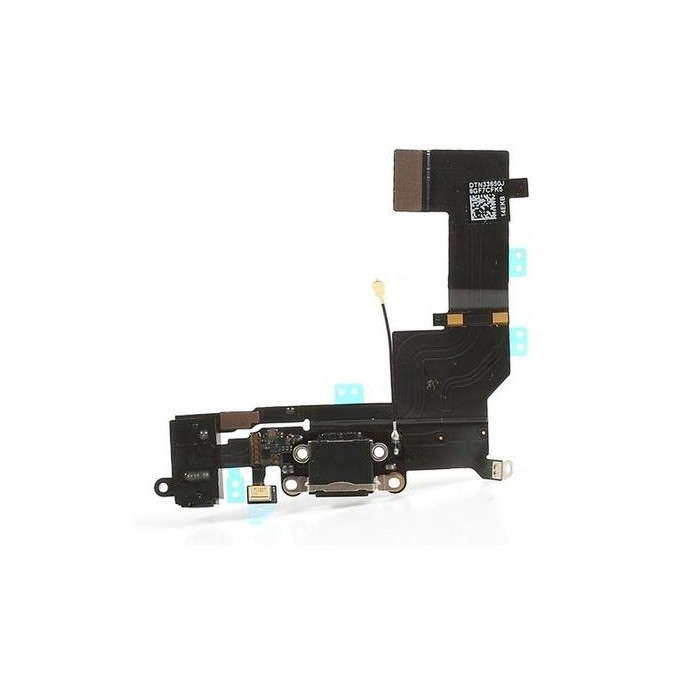 Connettore Dock Carica Originale Audio per iPhone 5S Nero Connettore Dock Carica Originale Audio per iPhone 5S Nero