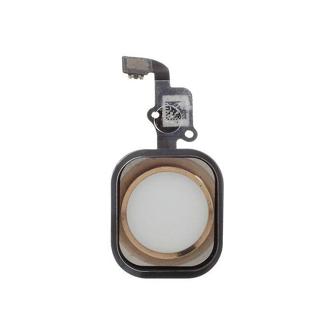 Pulsante Home Con Flat per iPhone 6 & 6 Plus Gold Pulsante Home Con Flat per iPhone 6 & 6 Plus Gold