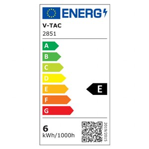 LED Bulb 6W Filamen E27 G45 Clear Cover 2700K 130 lm/W