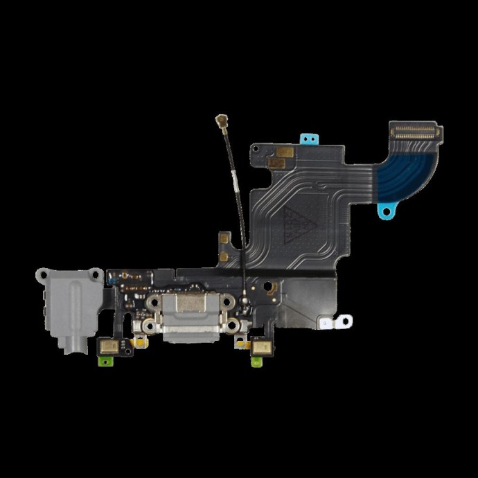 Connettore carica e dati flat per iPhone 6S, Space Gray Connettore carica e dati flat per iPhone 6S, Space Gray